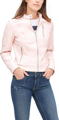 Levi's Women's Faux Leather Motocross Racer Jacket - Chic Jackets