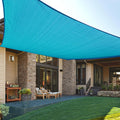 LOVE STORY 9ftx12ft Turquoise Blue Shade Sail Rectangle - Durable UV