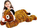 IKASA Giant Tiger Stuffed Animal Plush Toy 30in - Huge Cuddly Hug