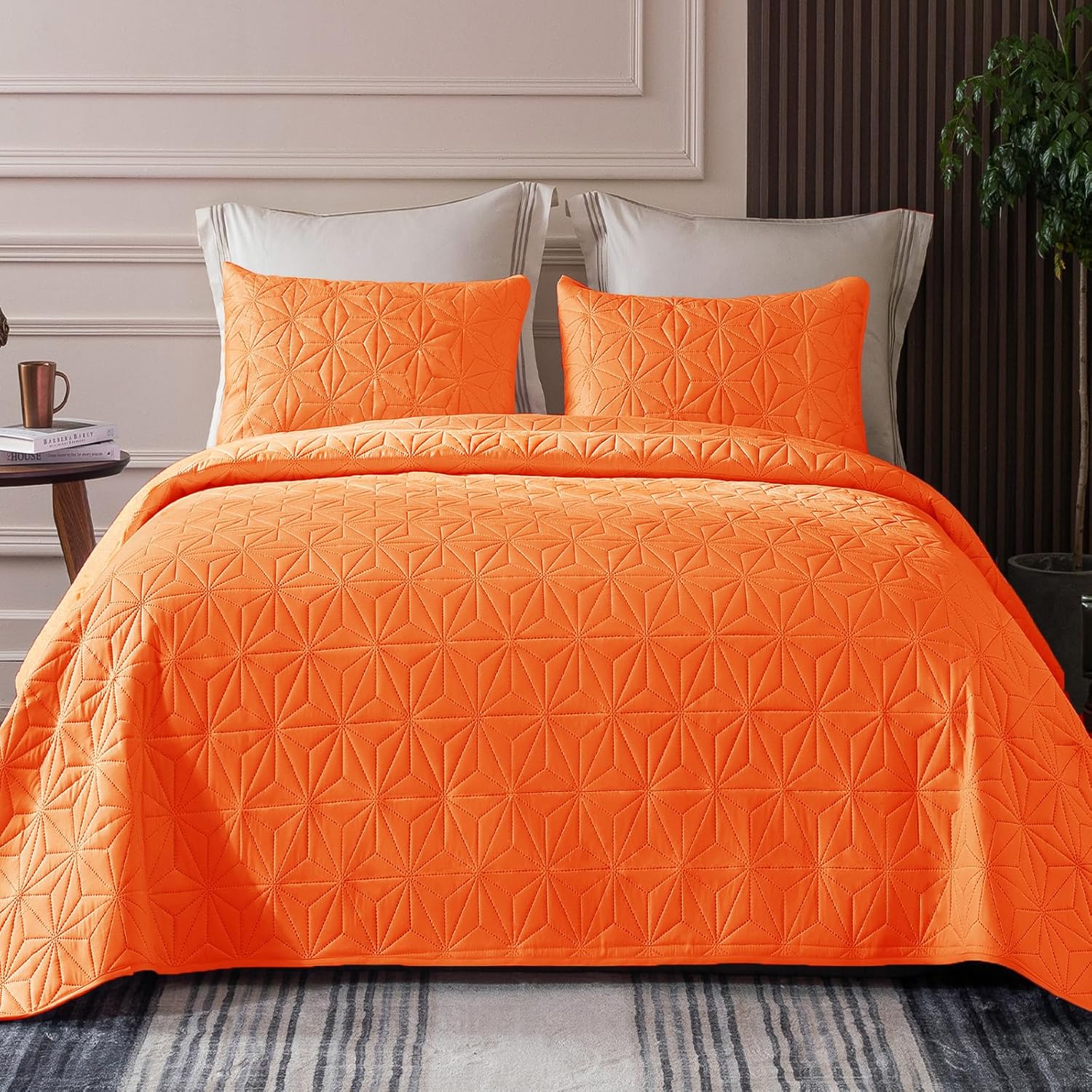 Whale Flotilla King Quilt Bedding Set for All Seasons Comfort