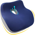 Car Seat Cushion for Short Drivers - Ergonomic Memory Foam Booster