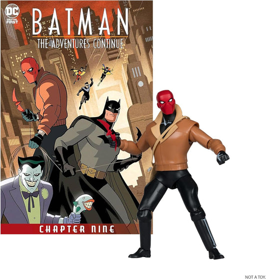 Red Hood 6in Figure + Comic - DC Direct McFarlane Toys