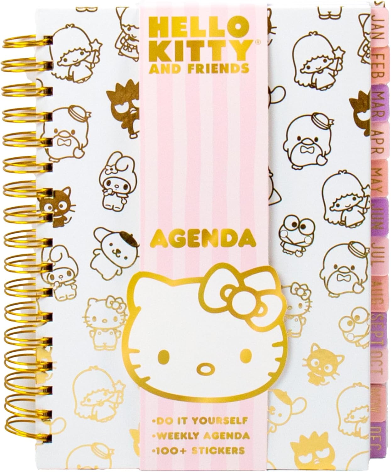 Hello Kitty Agenda & Stickers Set