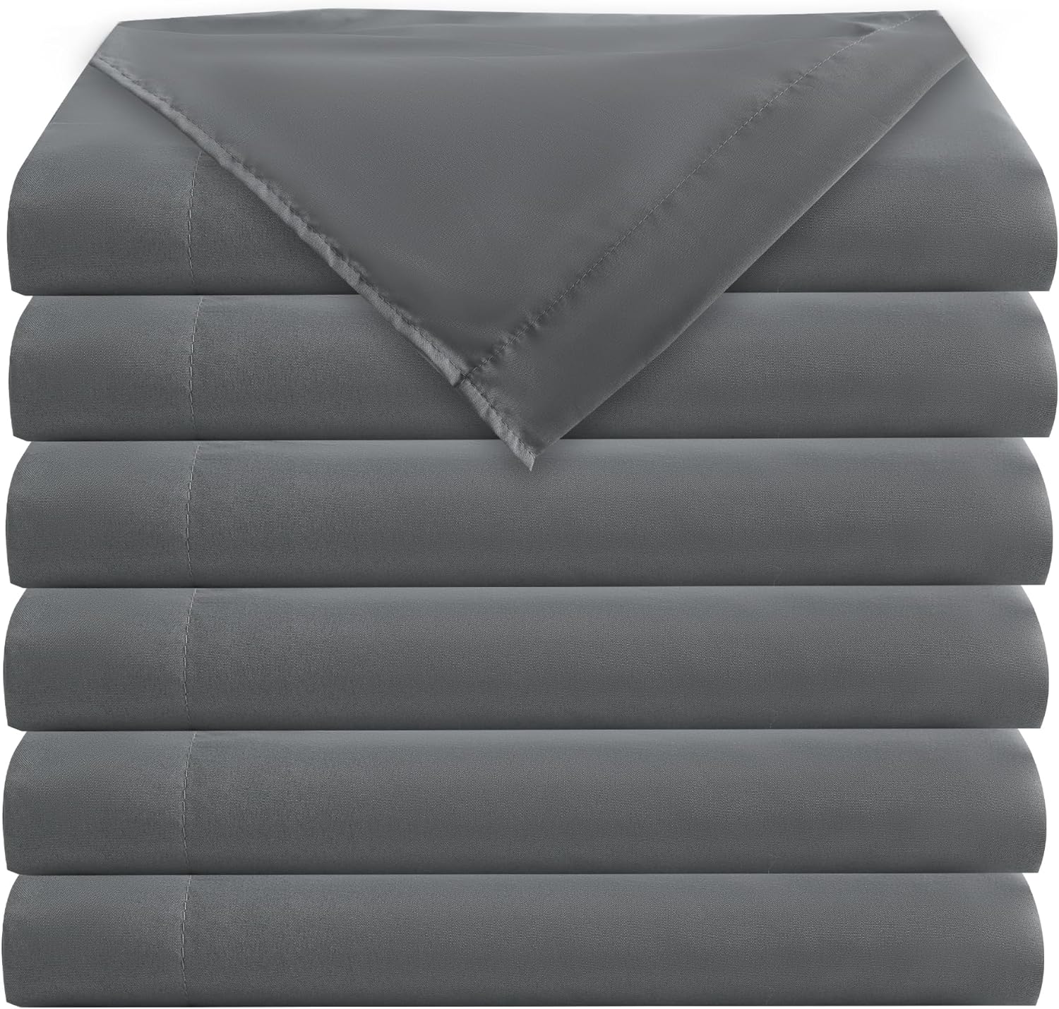 Bulk King Flat Sheets Only 6 Pack Quick Sort Bed Essentials