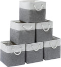 11 x 11 Inch Storage Cubes for Home and Office Organization