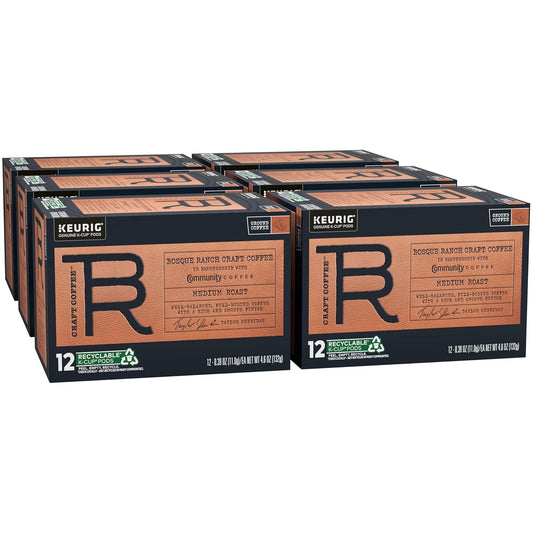 Taylor Sheridan's Bosque Ranch Craft Coffee: Medium Roast Pods