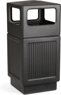 Durable 38 Gallon Canmeleon Trash Can for Indoor and Outdoor Use