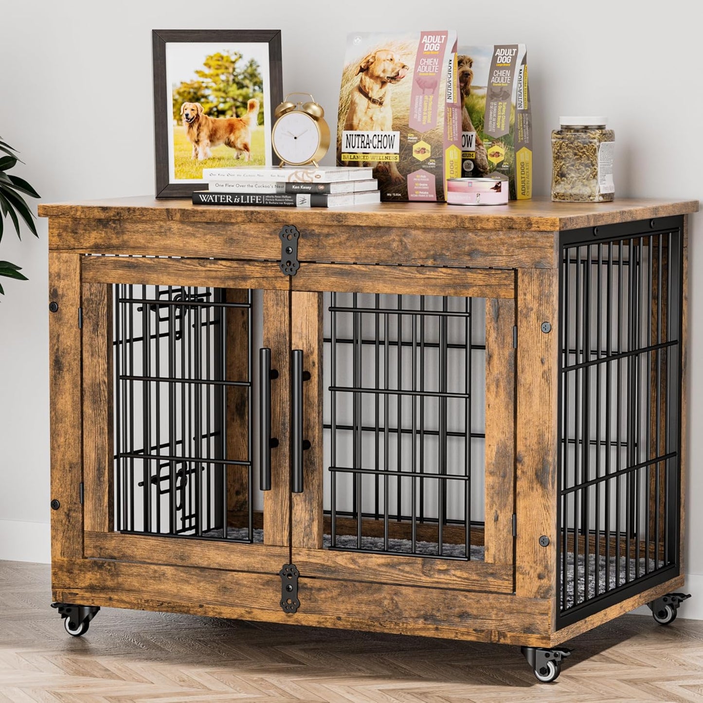 Lulive Dog Crate Furniture: Stylish Indoor Kennel for Pets