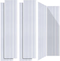 BUBOS 6 Pack Large Acoustic Panels 47.2in x 11in - 3D Wave Sound
