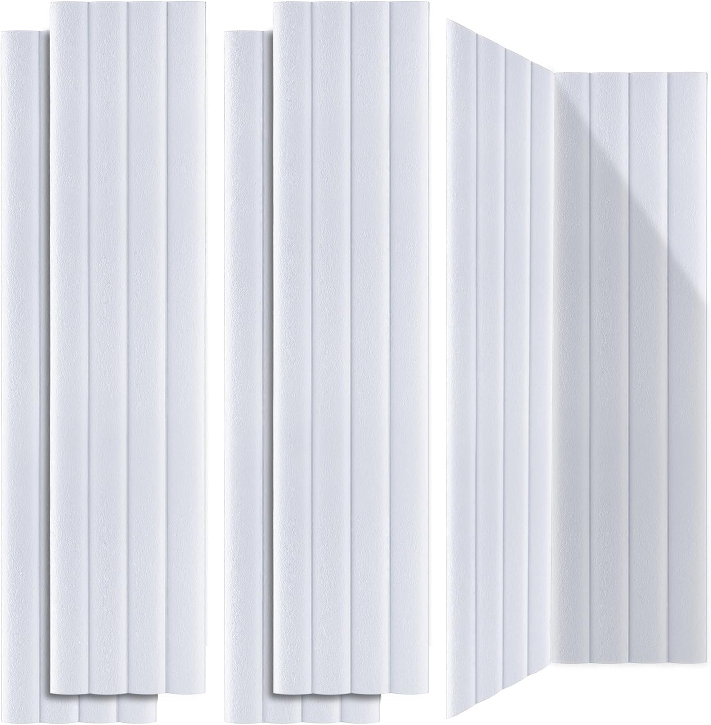 BUBOS 6 Pack Large Acoustic Panels for Soundproofing Walls