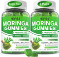 Moringa Gummies with Probiotic Turmeric Ginger - Sugar Free