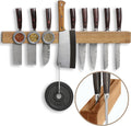 Premium 24 in Magnetic Knife Holder for Wall - Double Storage