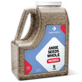 Whole Anise Seeds 5 lb Bulk Jar - Resealable, Non-GMO