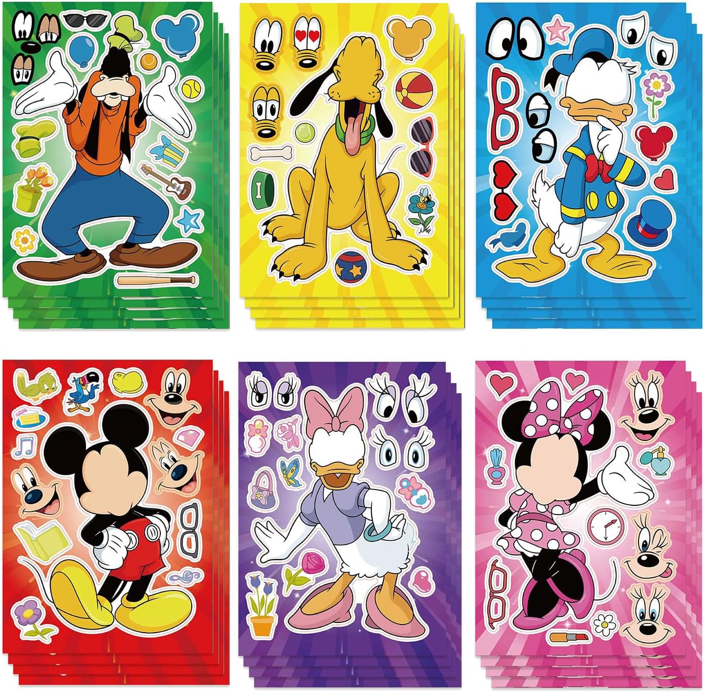 Customize with Ease: Mouse Make-a-face Stickers by CORODER