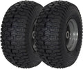 15x6.00-6 Tire and Wheel Assembly 2 Pack - Easy Install Lawn Mower