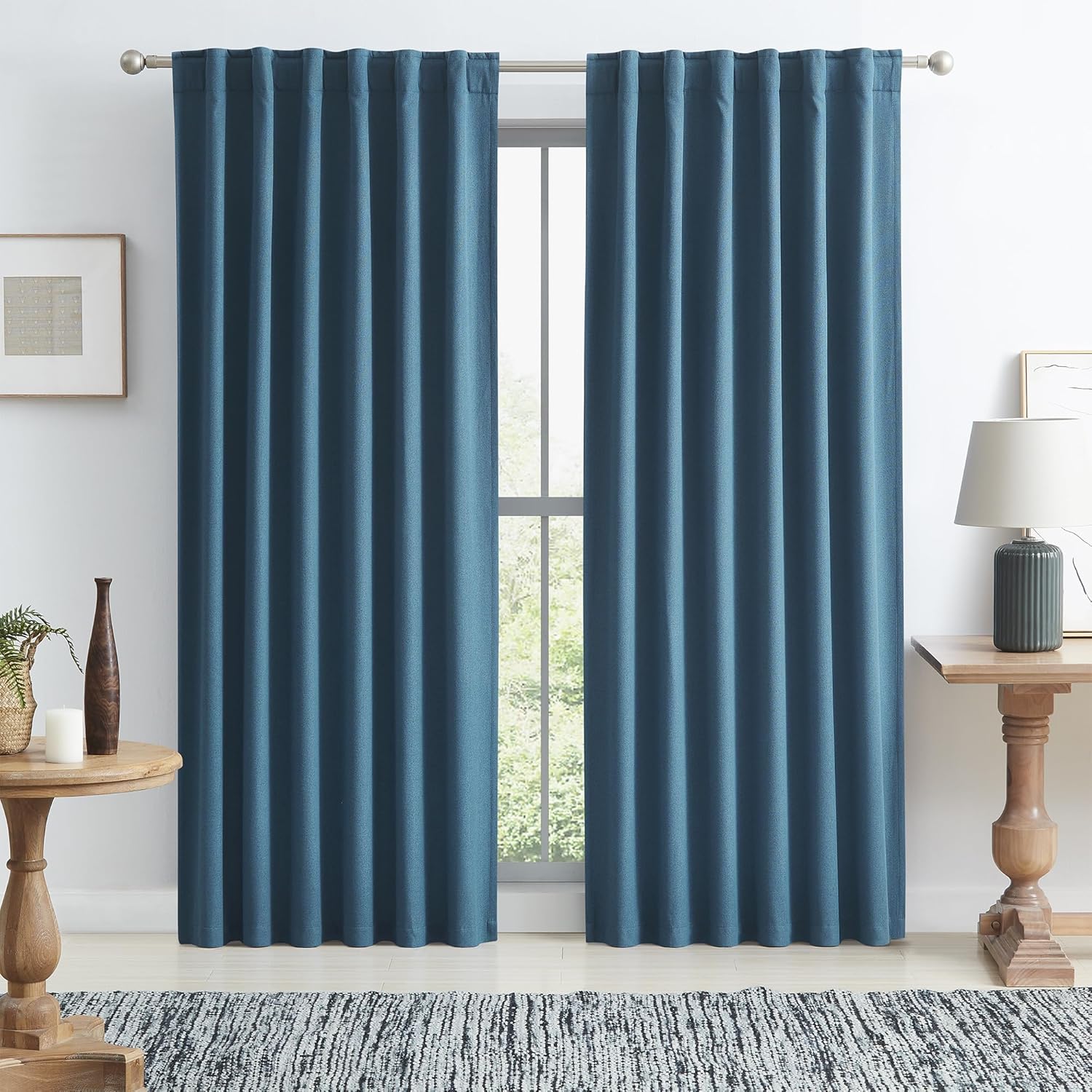 KEQIAOSUOCAI Full Shading Curtains for Complete Blackout