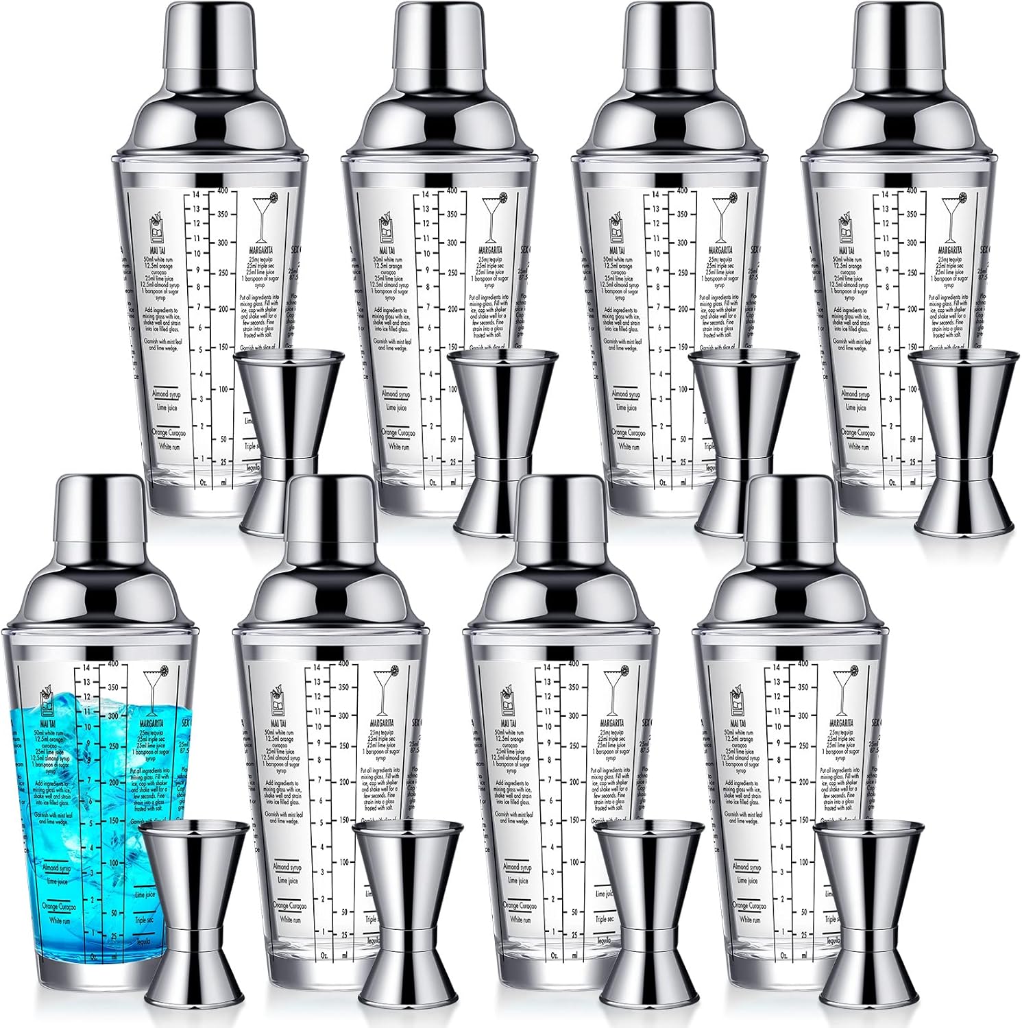 Roshtia Martini Shaker Set: Mix Cocktails with Ease!
