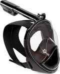 Full Face Snorkel Mask - 180 Panoramic View for Adults & Kids