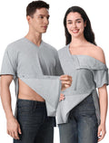 Magnetic Buttons Post Shoulder Surgery Recovery Shirt (Style G11B)