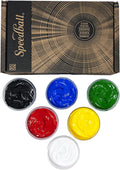 Speedball Flex Fabric Screen Printing Ink Set 6-Color 4-oz - Soft