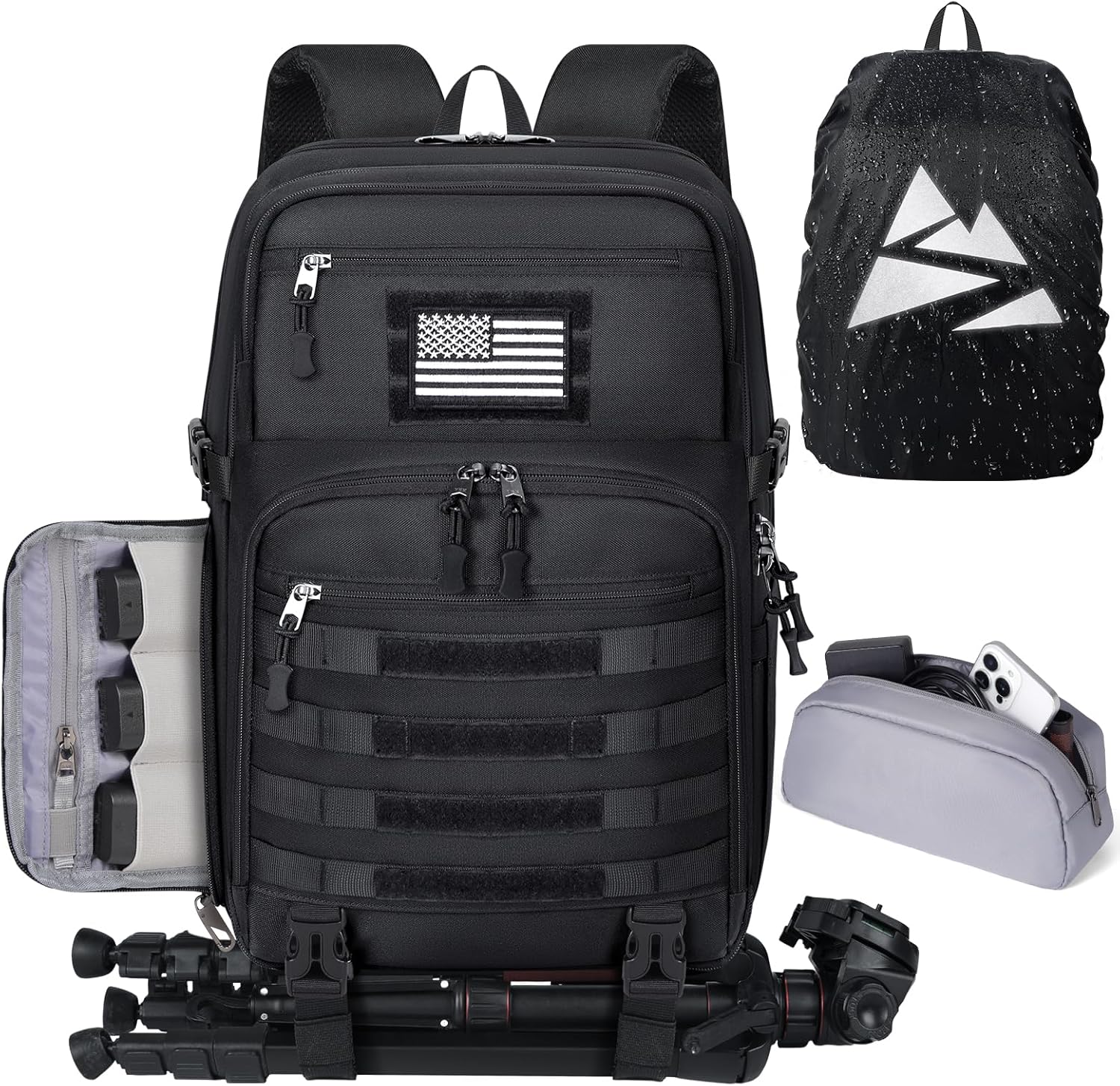 SDYSM Waterproof Camera Backpack: Professional & Tactical