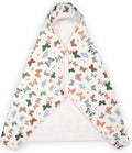 Little Unicorn Premium Hooded Bath Towel (Butterflies) - Larger Size