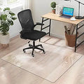Crystal Clear Office Chair Mat for Hardwood Floor Protection