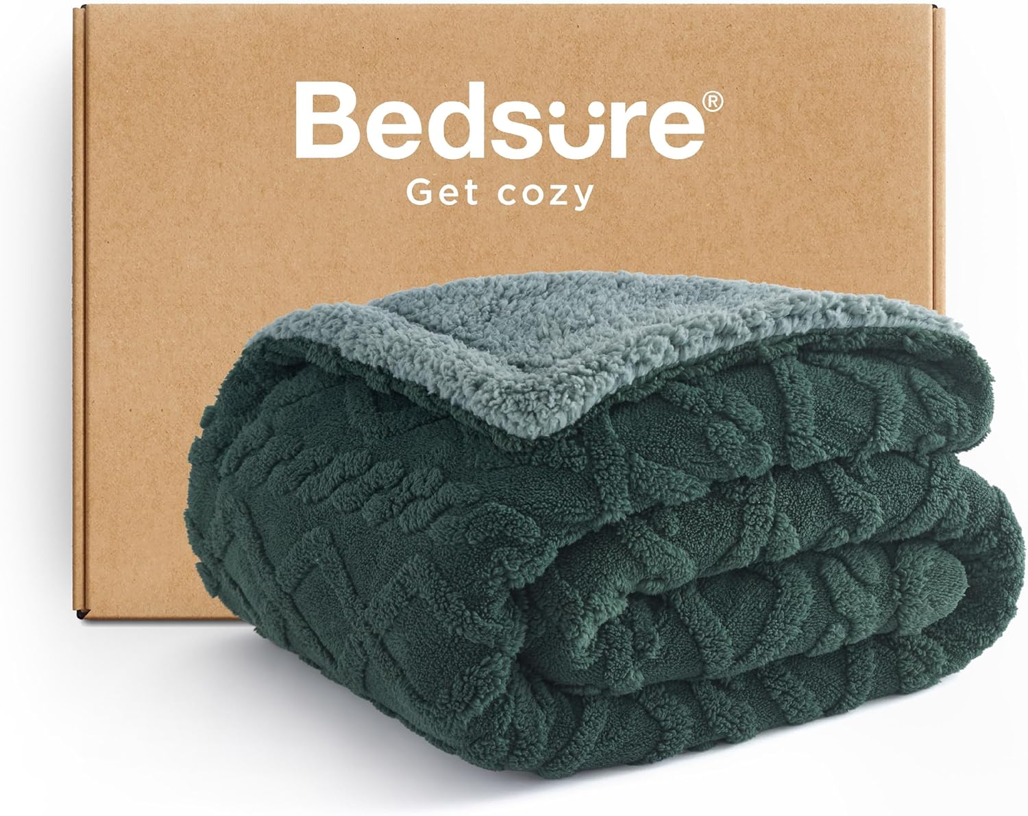 Bedsure Gentlesoft Sherpa Fleece Blanket for Cozy Winter Nights