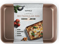 Nonstick Non Toxic 9x13 in Baking Pan for oven - Durable Champagne