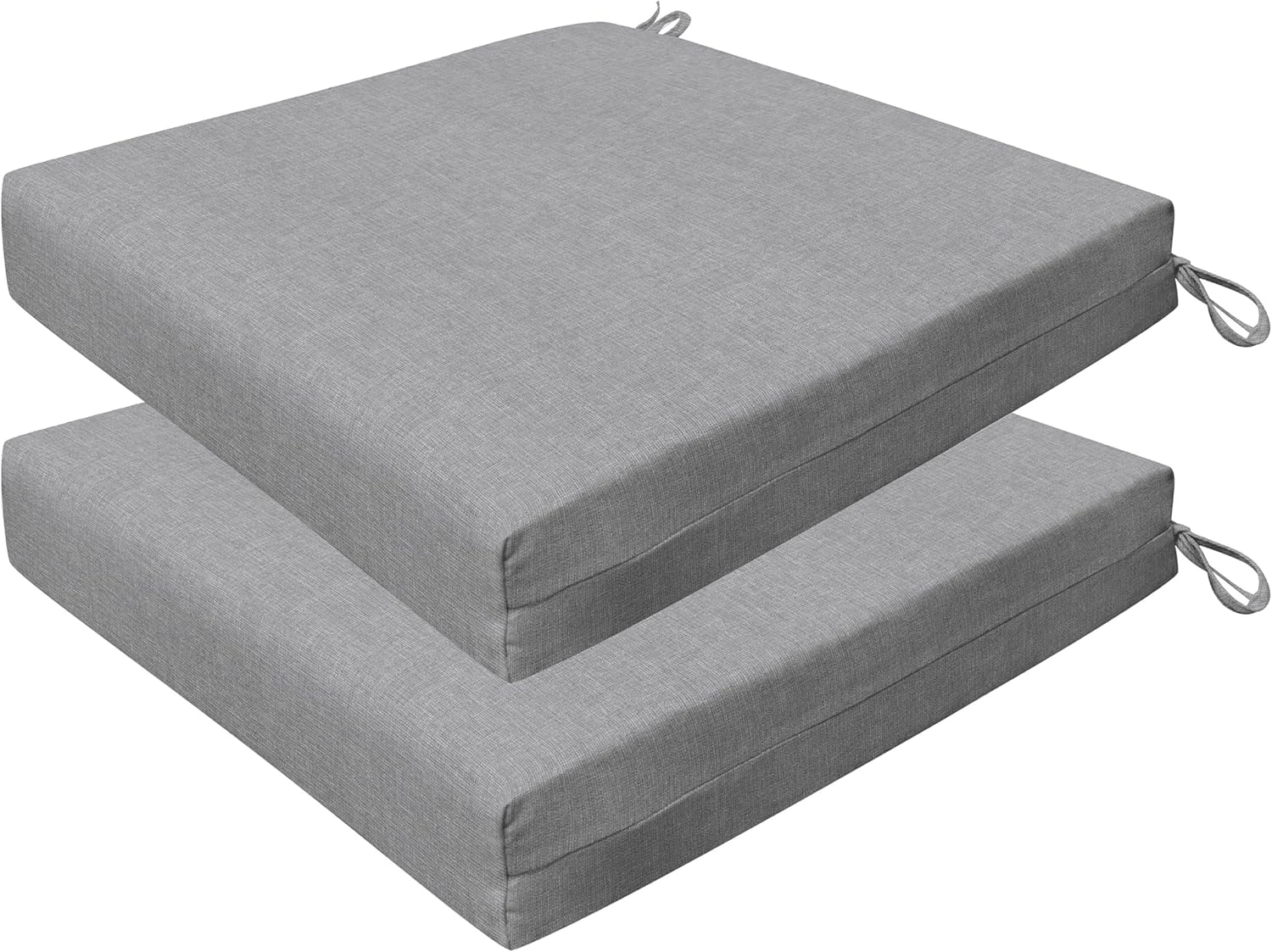 Honeycomb Outdoor Set of 2 Seat Pads for Patio Furniture