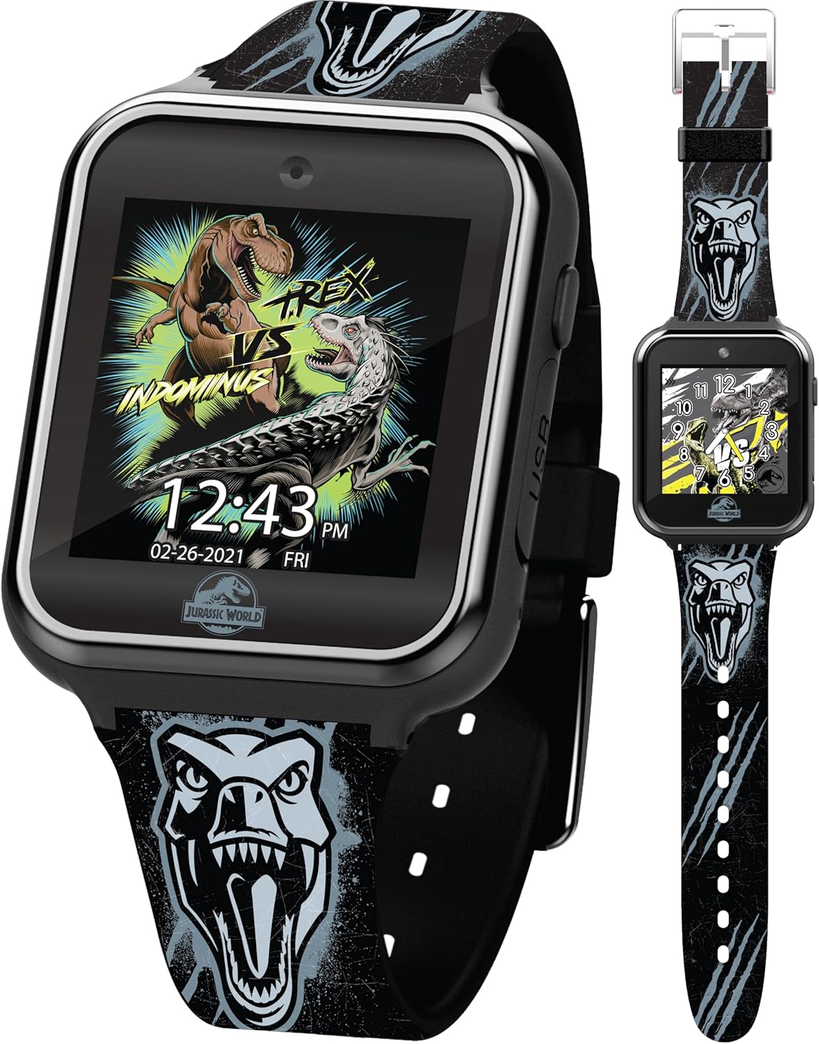 Jurassic World Kids Smart Watch with Fun Features for Kids