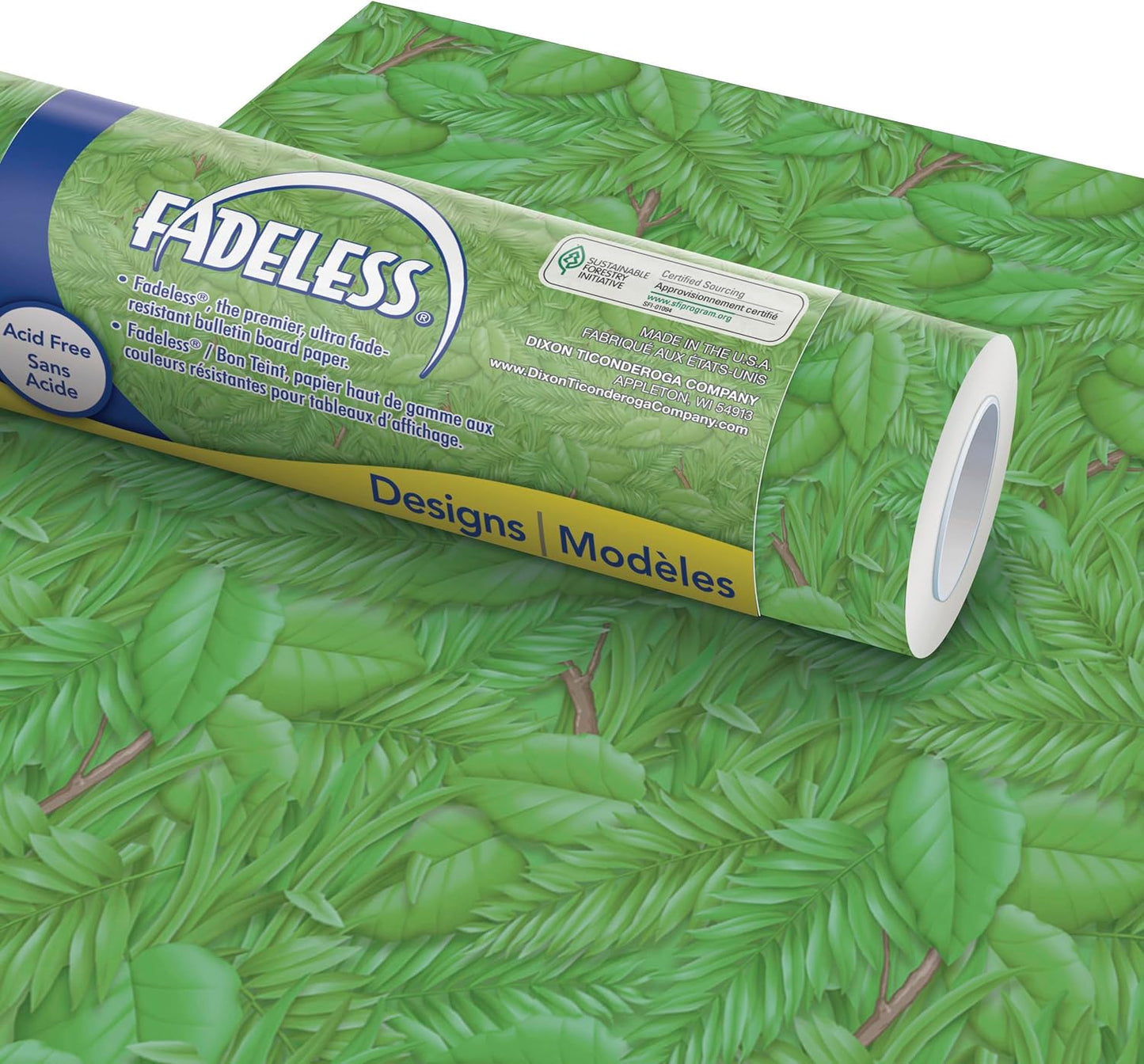 Fadeless Bulletin Board Paper for Classroom Decor, 48 x 12 in