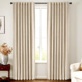 100% Blackout Curtains 102 in Length 2 Panels Set - Thermal Insulated