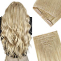 Invisi Edge Clip in Hair Extensions 22in 7Pcs - Seamless Natural Blend