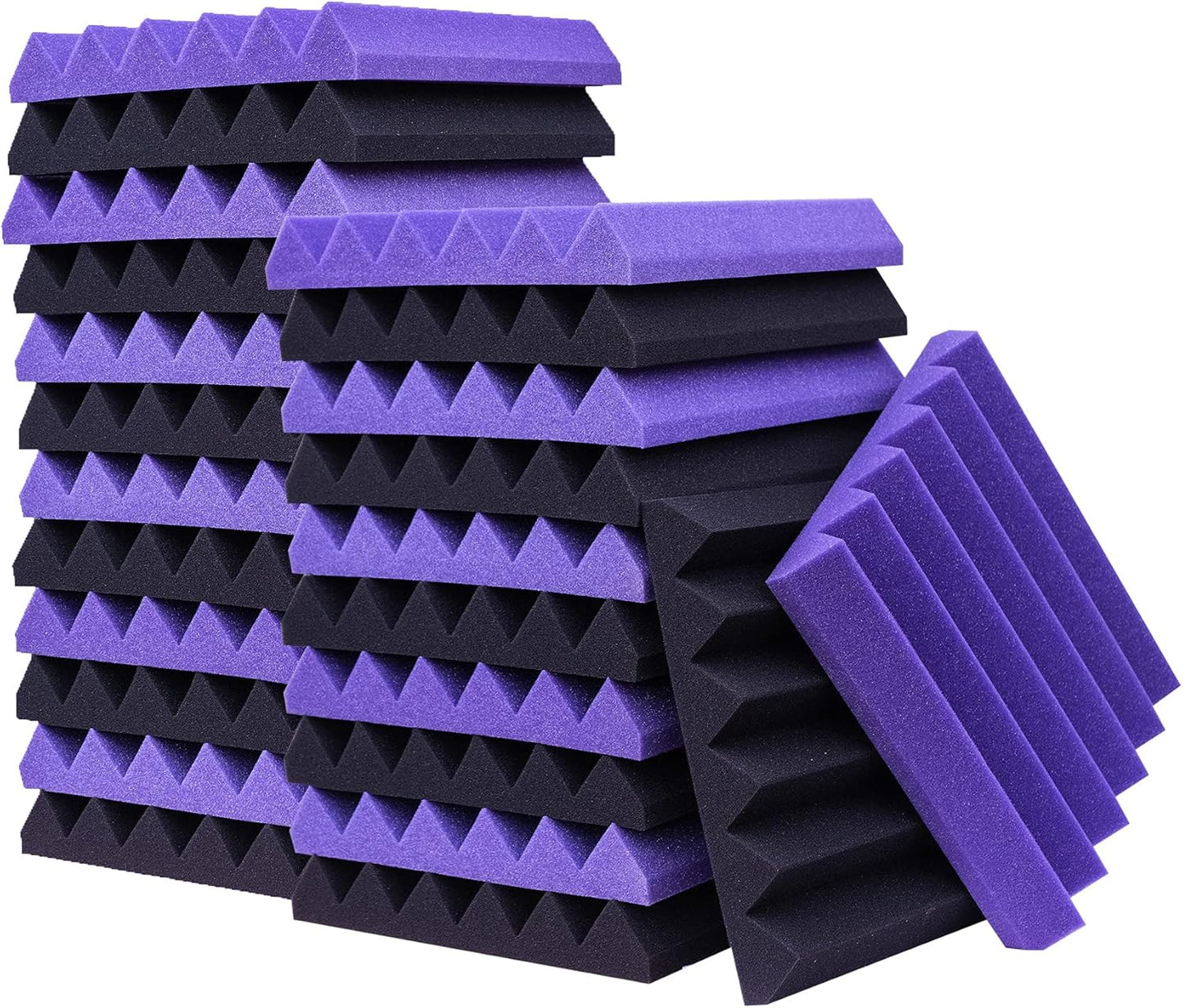24 Pack Acoustic Panels for Sound Proofing and Noise Control