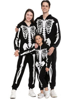 Skeleton Pajama Jumpsuit Family Matching Halloween Costume - Cozy Fit