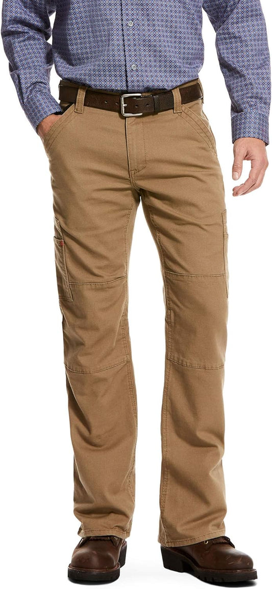 ARIAT Mens Fr M5 Straight Stretch Duralight Canvas Pants