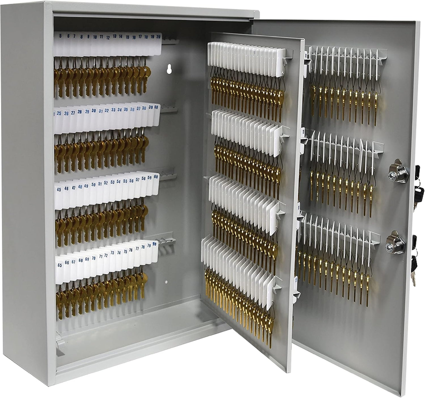 BankSupplies STEELMASTER 320 Key Cabinet for Organized Storage