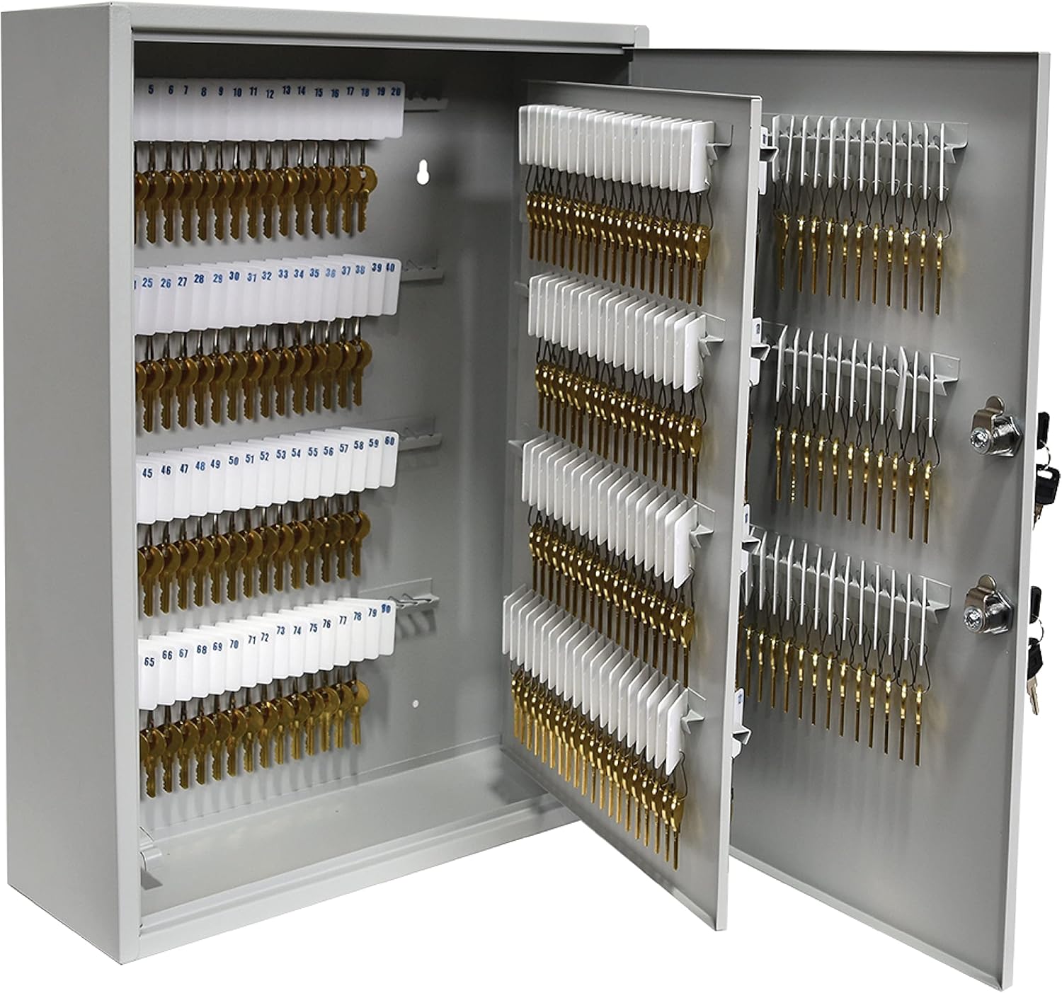 BankSupplies STEELMASTER 320 Key Cabinet for Organized Storage