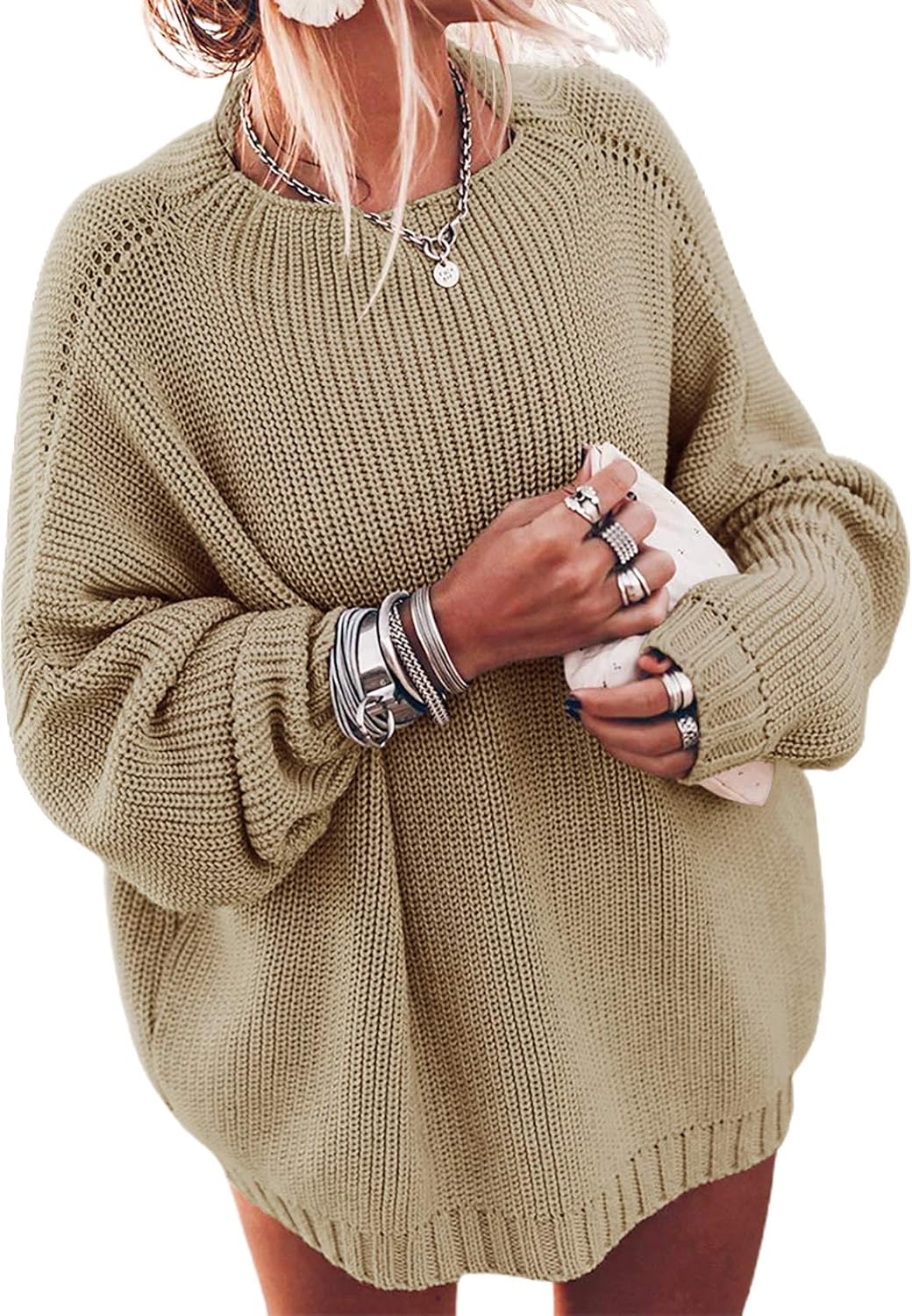 Ugerlov Women's Oversized Sweaters for Cozy Fall Fashion