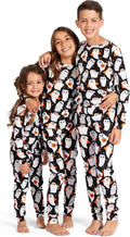 Sibling Matching Holiday Cotton Pajama Sets - Snug Glow Sleepwear