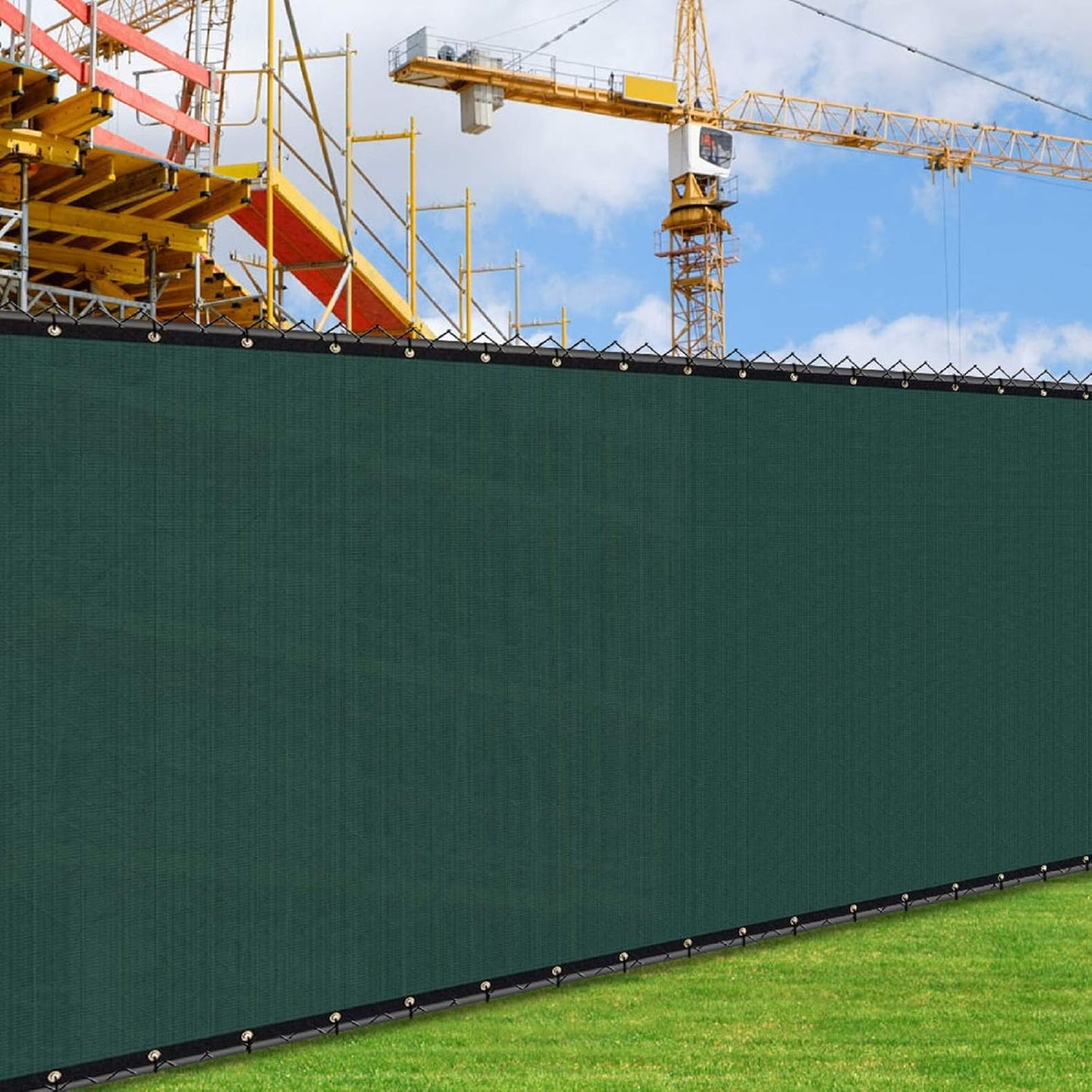 iCover 4x50ft Privacy Screen Fence for Outdoor Spaces and Gardens
