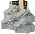 Utopia Home Premium Wooden Hangers 80 Pack - Slim Durable Coat Hangers
