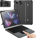 Keyboard Case for iPad Pro 11 & iPad Air 5/4 - Rugged Detachable