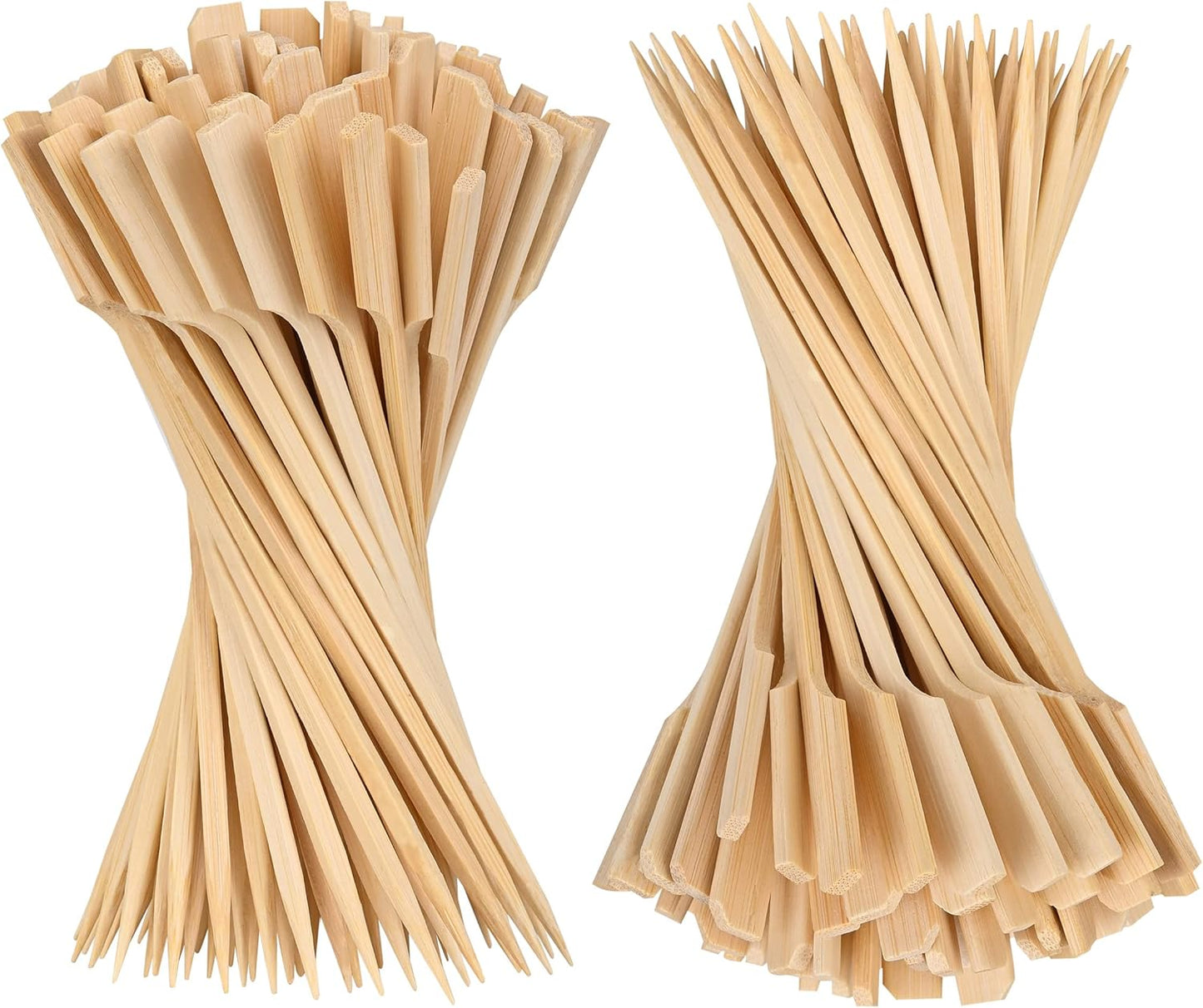 Bamboo Skewers 300 PCS - Perfect for Appetizers!