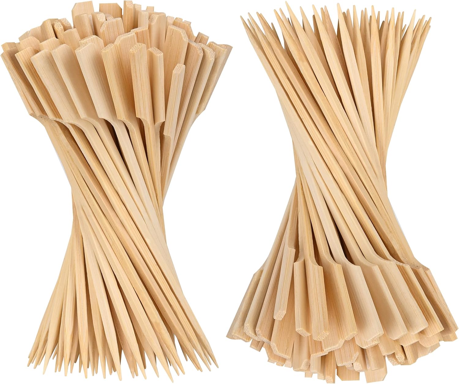 Bamboo Skewers 300 PCS - Perfect for Appetizers!
