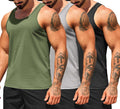 Men's Workout Tank Tops Pack Dry Fit Sleeveless Gym Shirts