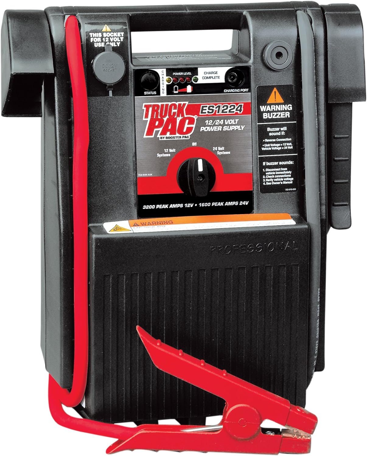 Clore Automotive Truck PAC ES1224: Powerful Jump Starter for Trucks