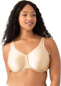 Women's Basic Beauty Unlined Underwire Full Coverage Bra - Supportive