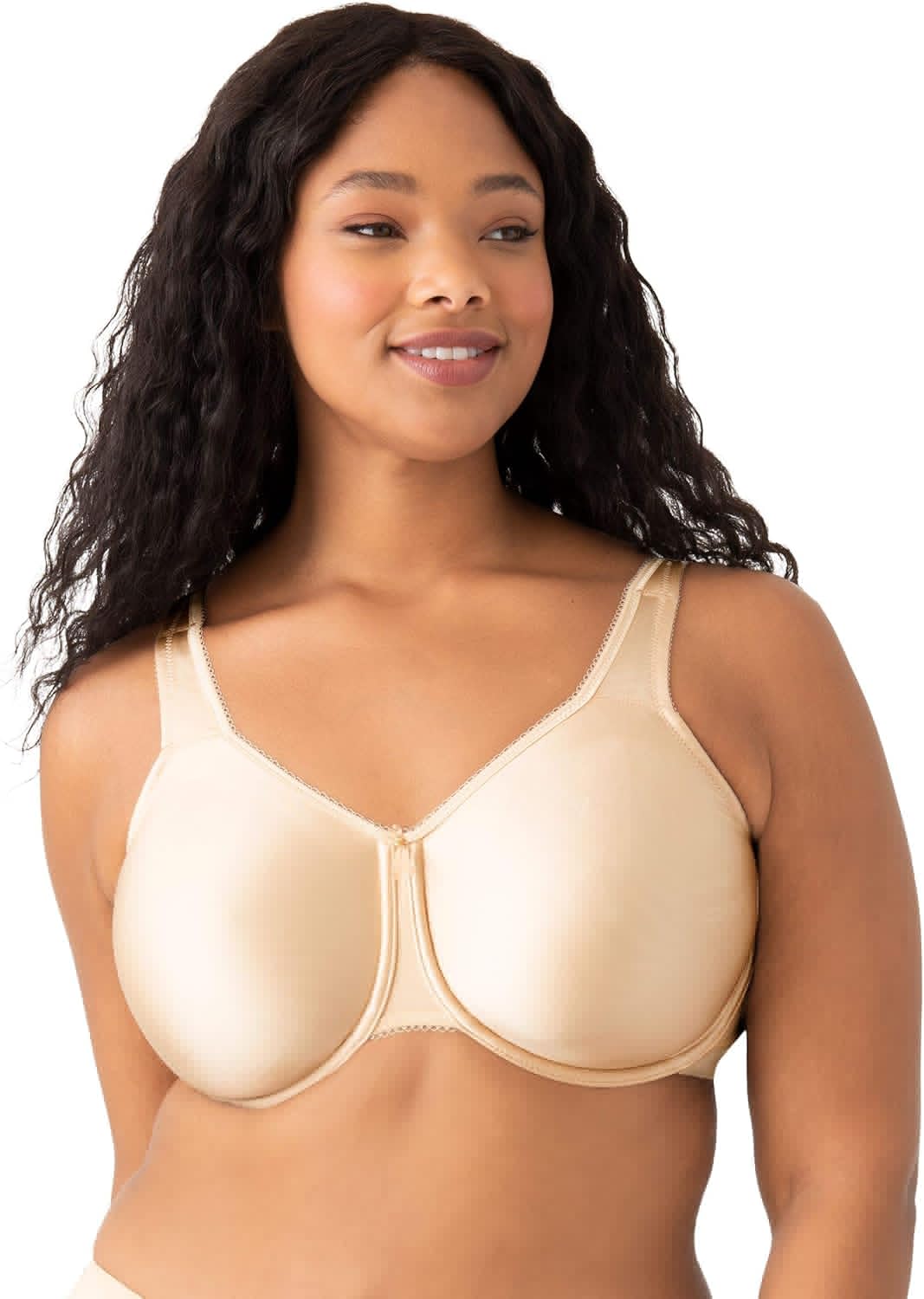 Wacoal Women's Basic Beauty Unlined Underwire Full Coverage Bra